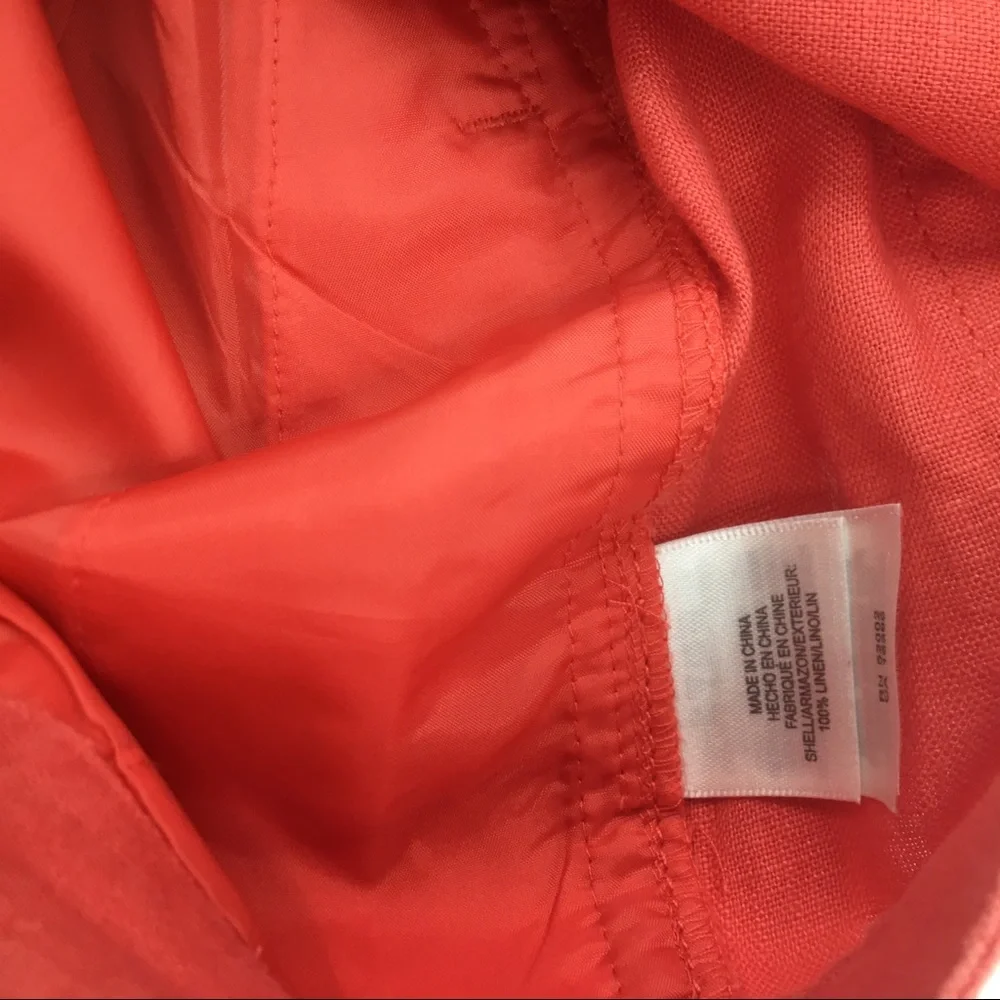 Liz Claiborne Coral Peplum Jacket with Matching Pants